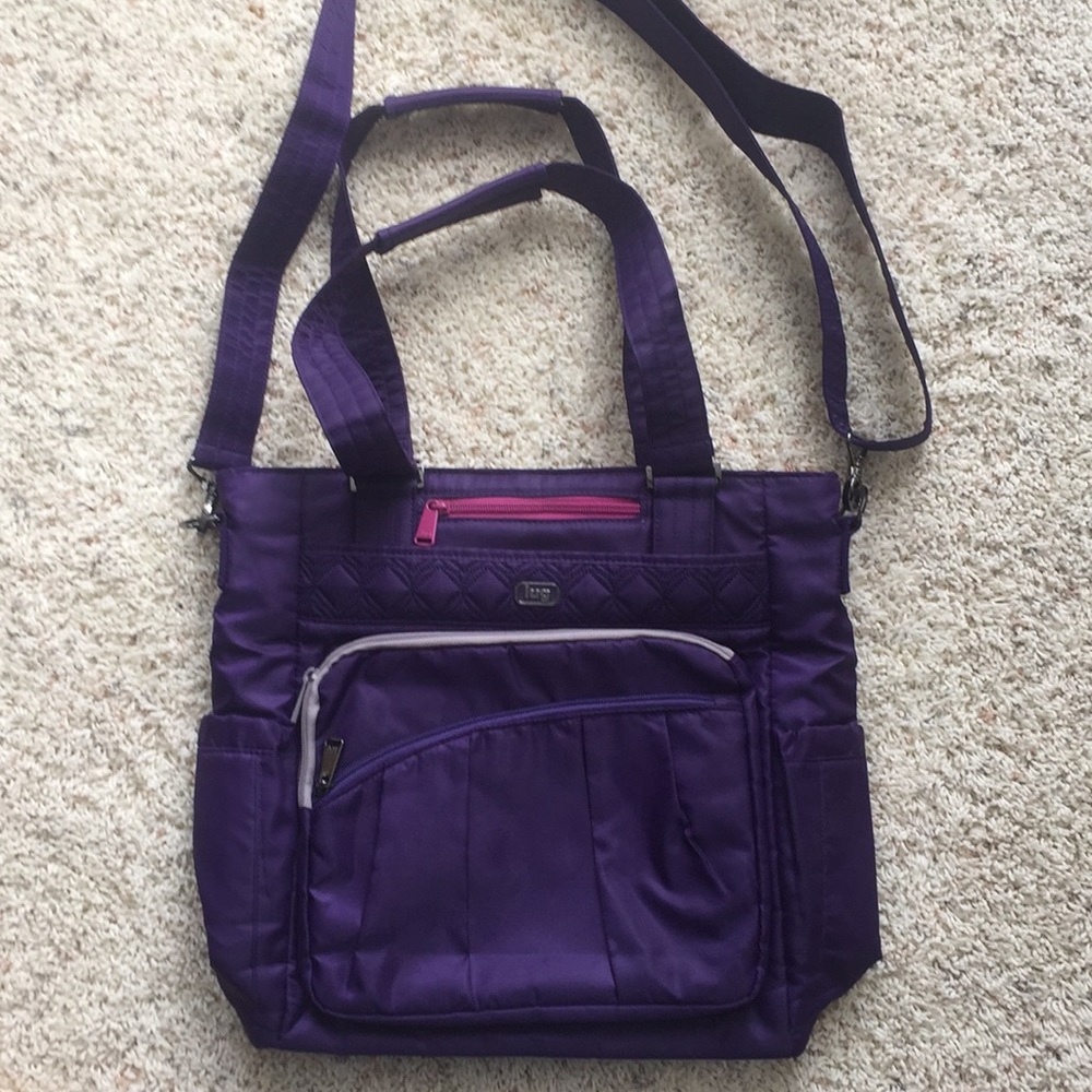 Lug Ace Tote RFID purple